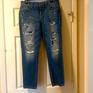 Miss Me boyfriend ankle jeans, size 27